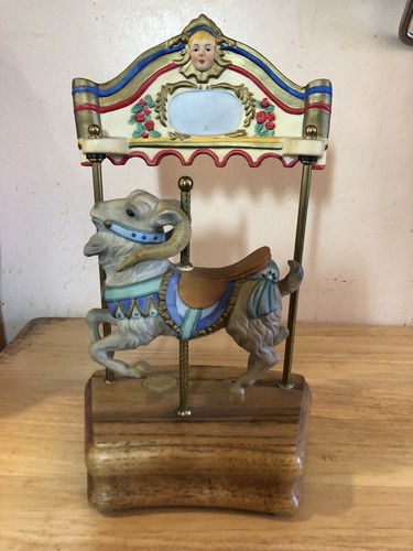 Carousel ram music box - ram,